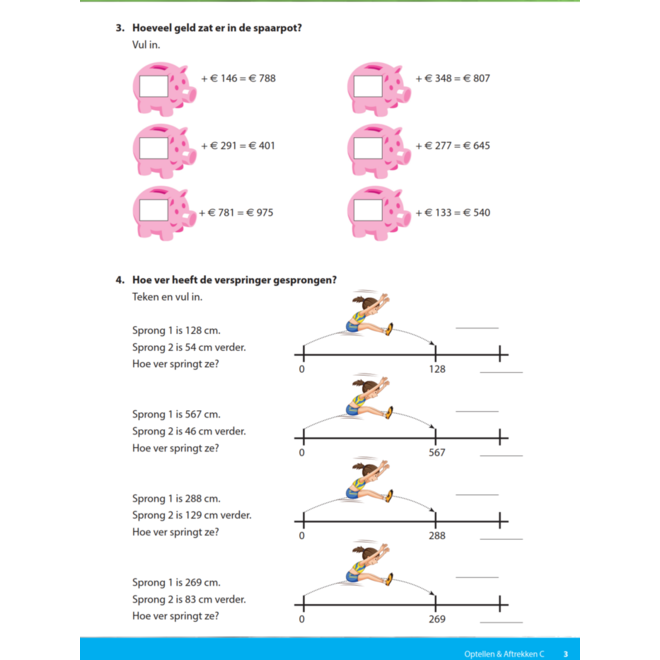 Kerndoeltrainer Optellen & Aftrekken C (5 stuks)