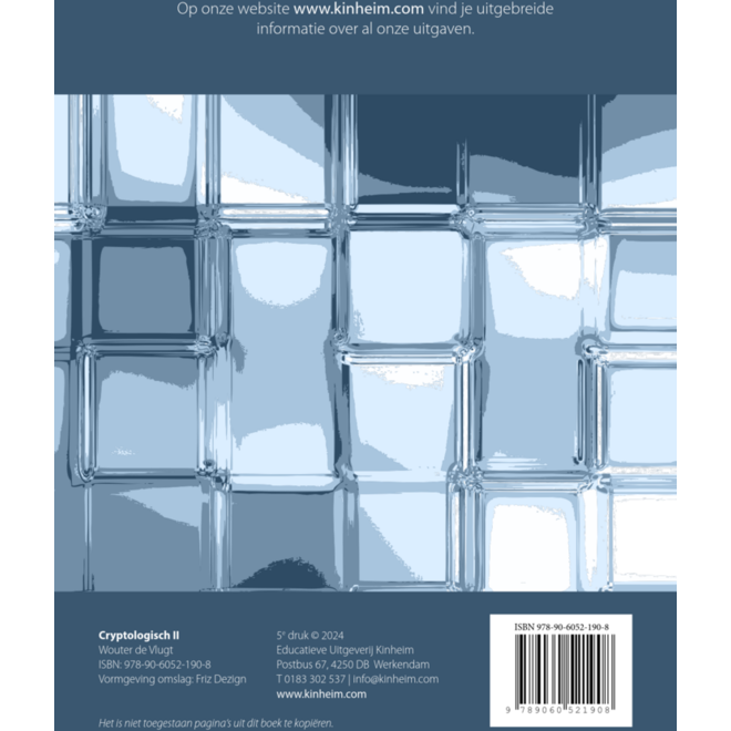 Cryptologisch 2 (incl. antw.) (5 stuks)