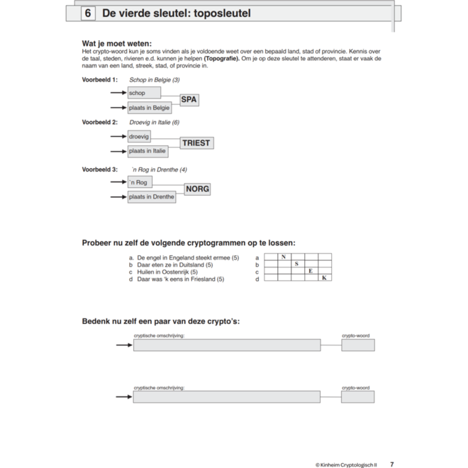 Cryptologisch 2 (incl. antw.) (5 stuks)