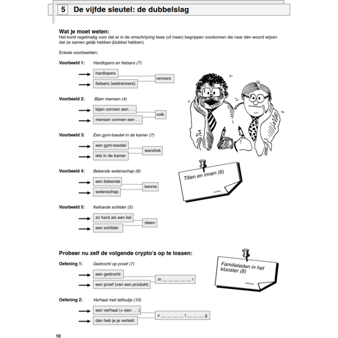 Cryptologisch 1 (incl. antw.) (5 stuks)