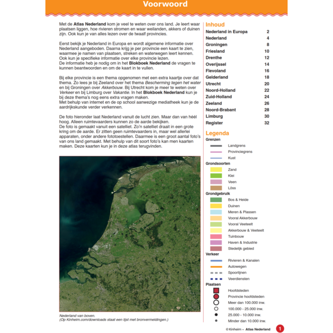 Atlas van Nederland herziene uitgave