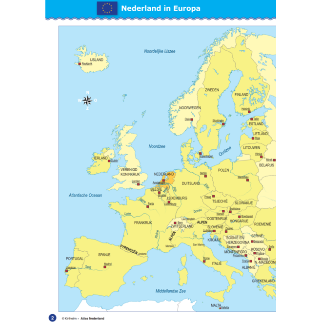 Atlas van Nederland herziene uitgave
