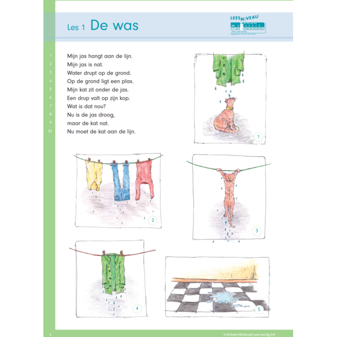 Blokboek Lees Aardig groep 3-4 (5 stuks)