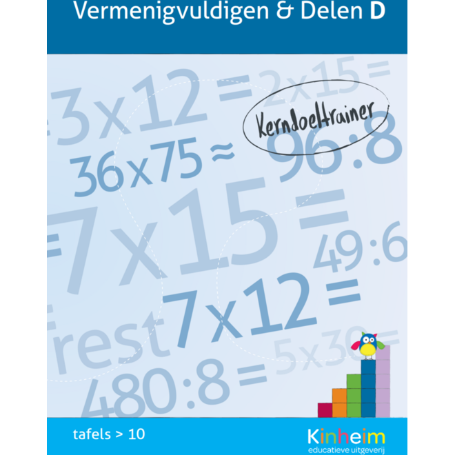 Kerndoeltrainer Vermenigvuldigen & Delen D (5 stuks)