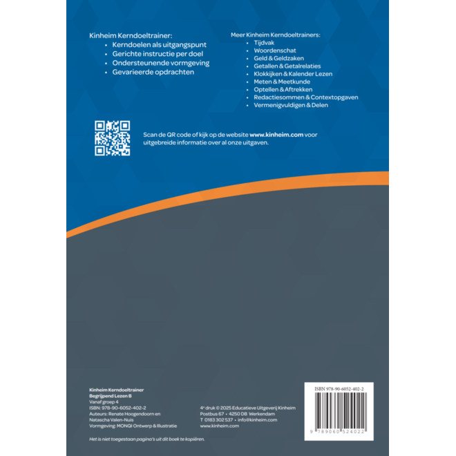 Kerndoeltrainer Begrijpend Lezen B (5 stuks)