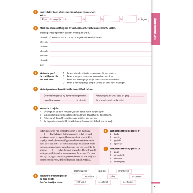 Kerndoeltrainer Begrijpend Lezen E (5 stuks)