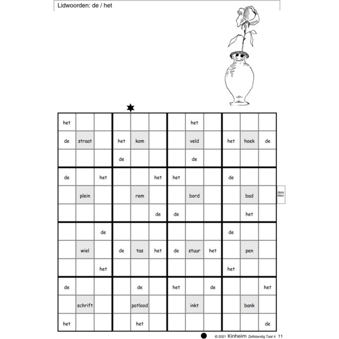 Zelfstandig taal 4 werkboek (5 stuks)