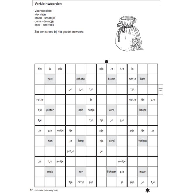 Zelfstandig taal 5 werkboek (5 stuks)