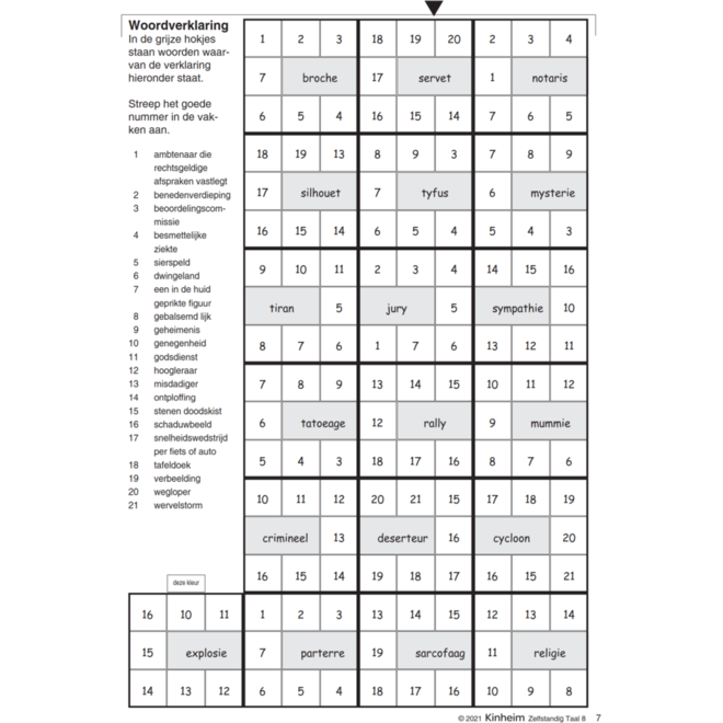 Zelfstandig taal 8 werkboek (5 stuks)