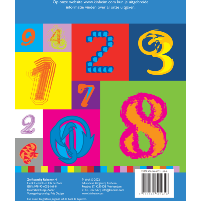 Zelfstandig rekenen 4 werkboek (5 stuks)