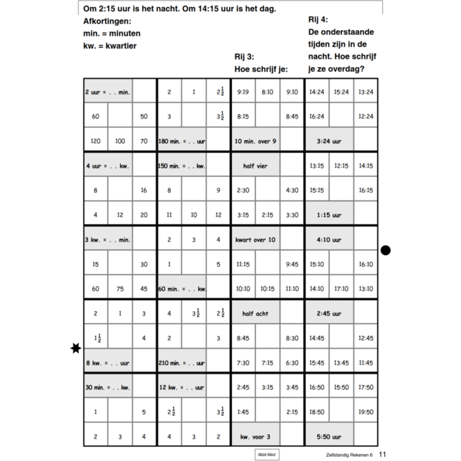 Zelfstandig rekenen 6 werkboek (5 stuks)
