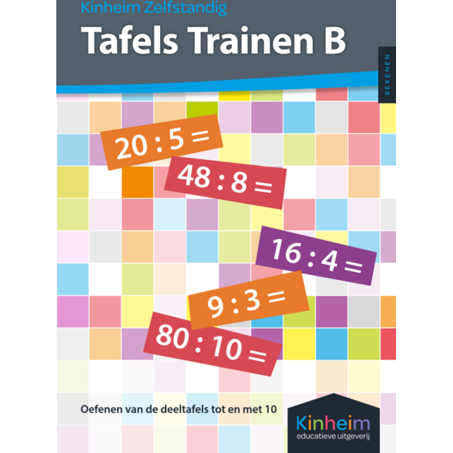 Zelfstandig tafels trainen B