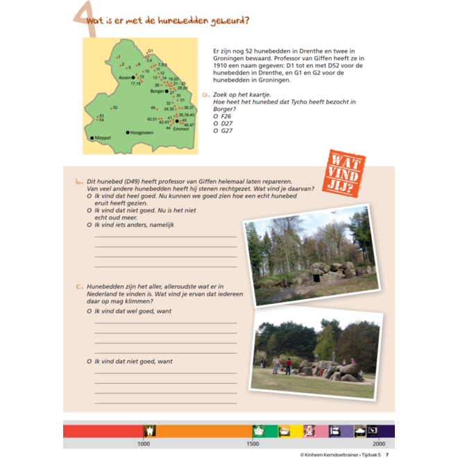 Kerndoeltrainer Tijdvak werkboek groep 5 (5 stuks)