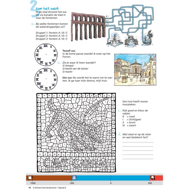 Kerndoeltrainer Tijdvak werkboek groep 6 (5 stuks)