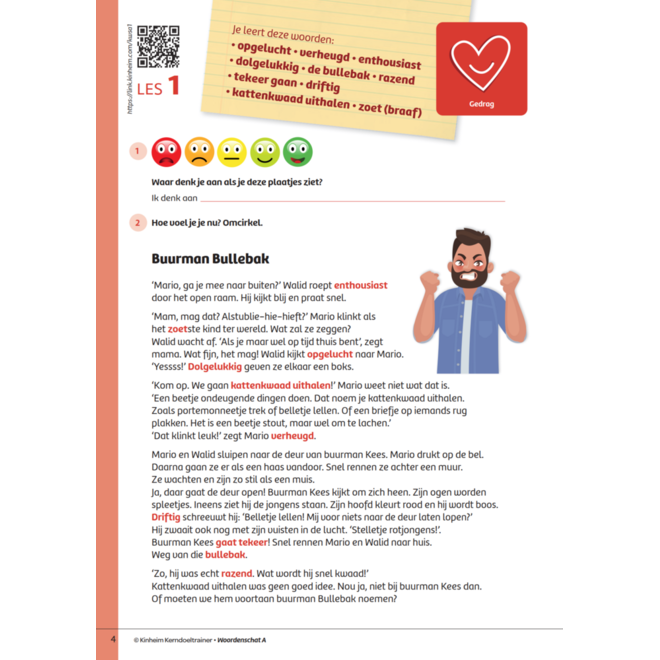 Kerndoeltrainer Woordenschat A (5 stuks)