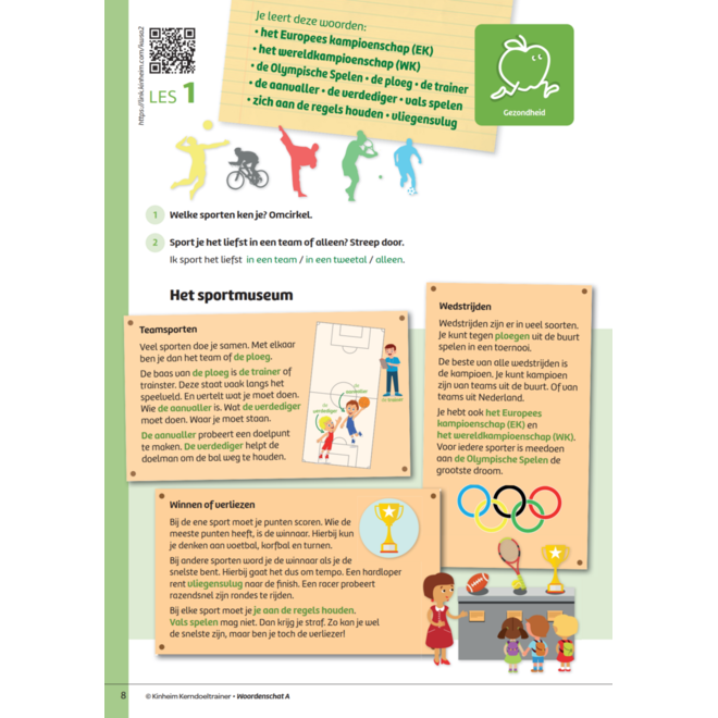 Kerndoeltrainer Woordenschat A (5 stuks)
