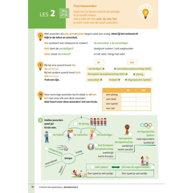 Kerndoeltrainer Woordenschat A (5 stuks)