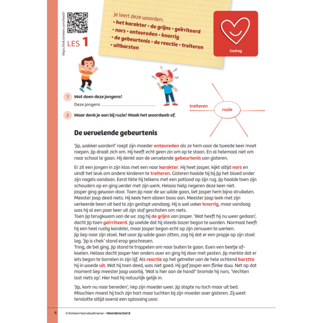 Kerndoeltrainer Woordenschat B (5 stuks)