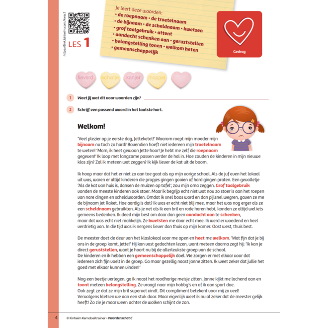 Kerndoeltrainer Woordenschat C