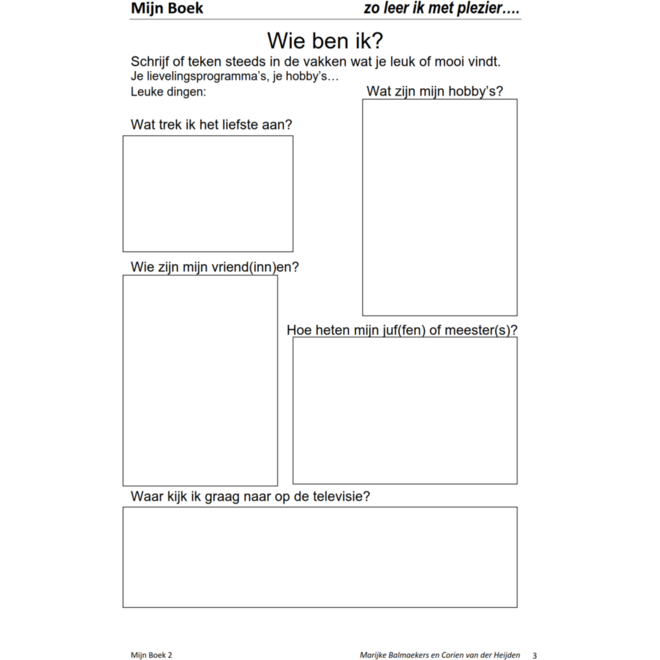 Mijn Boek groep 2 (5 stuks)