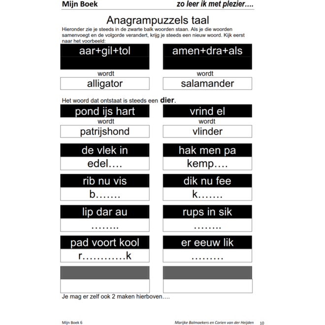 Mijn Boek groep 6 (5 stuks)