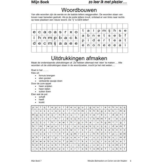 Mijn Boek groep 7 (5 stuks)