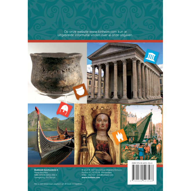 Blokboek geschiedenis groep 6 (herzien) (5 stuks)