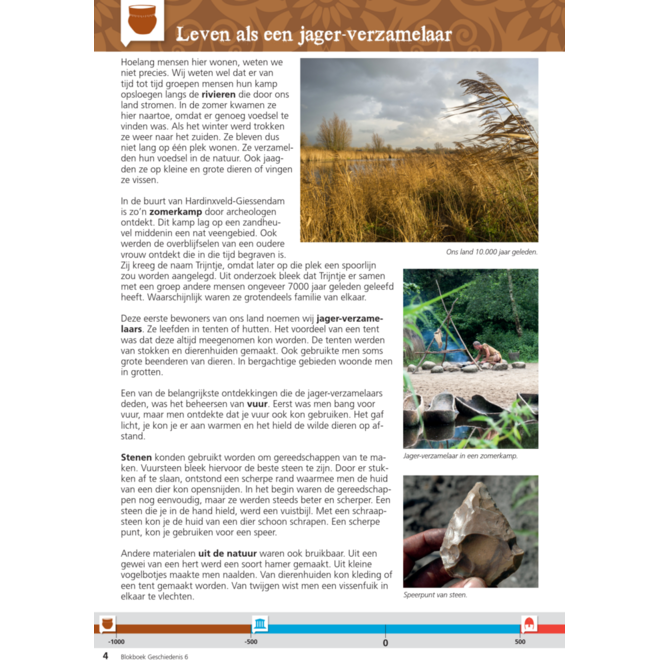 Blokboek geschiedenis groep 6 (herzien) (5 stuks)