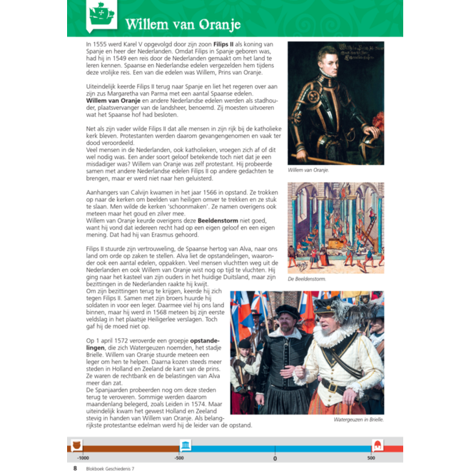 Blokboek geschiedenis groep 7 (herzien) (5 stuks)