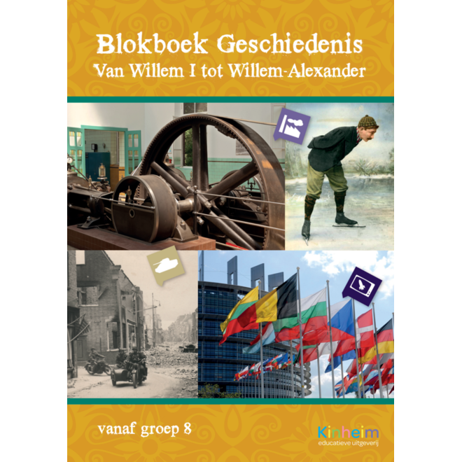 Blokboek geschiedenis groep 8 (5 stuks)