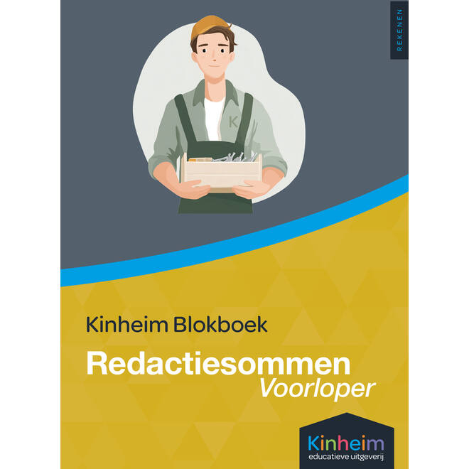 Blokboek redactiesommen groep 4 voorloper (5 stuks)