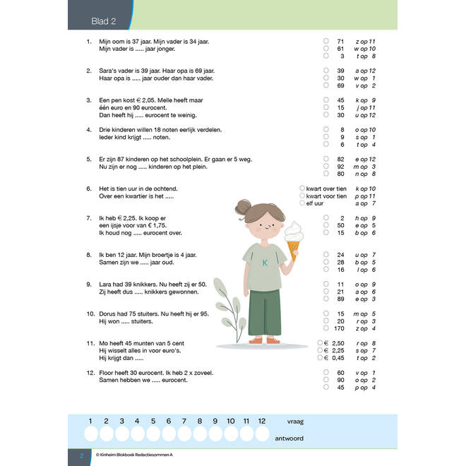 Blokboek redactiesommen A groep 5 (5 stuks)