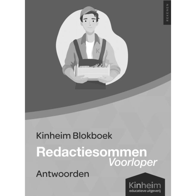 Blokboek redactiesommen voorloper antwoorden