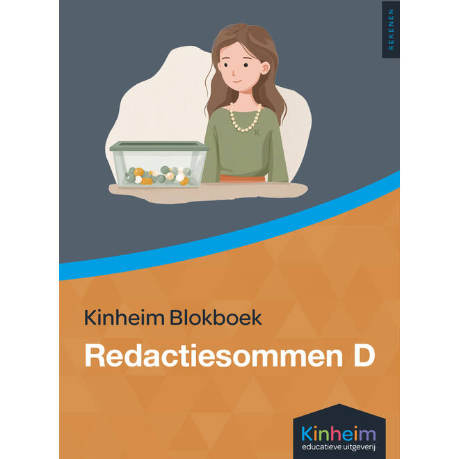 Blokboek redactiesommen D groep 8 (5 stuks)