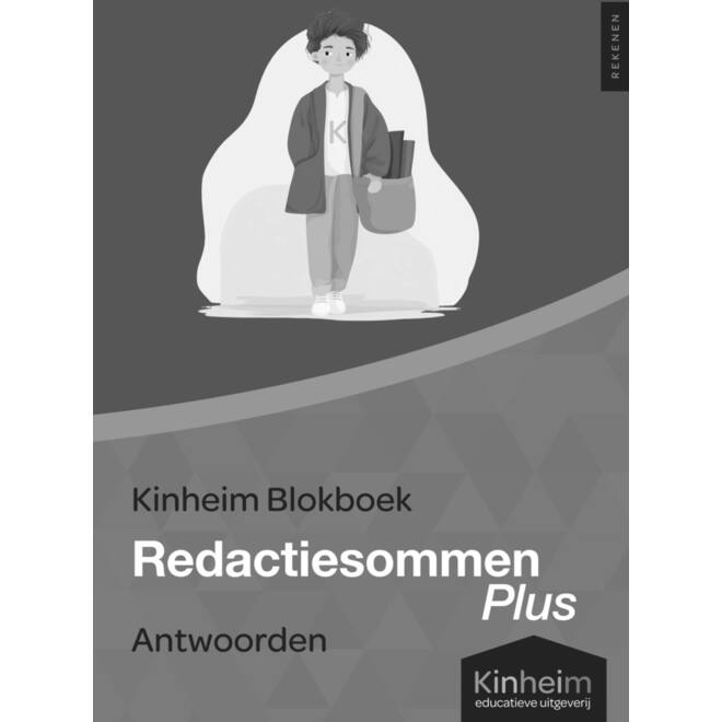 Blokboek redactiesommen Plus antwoorden