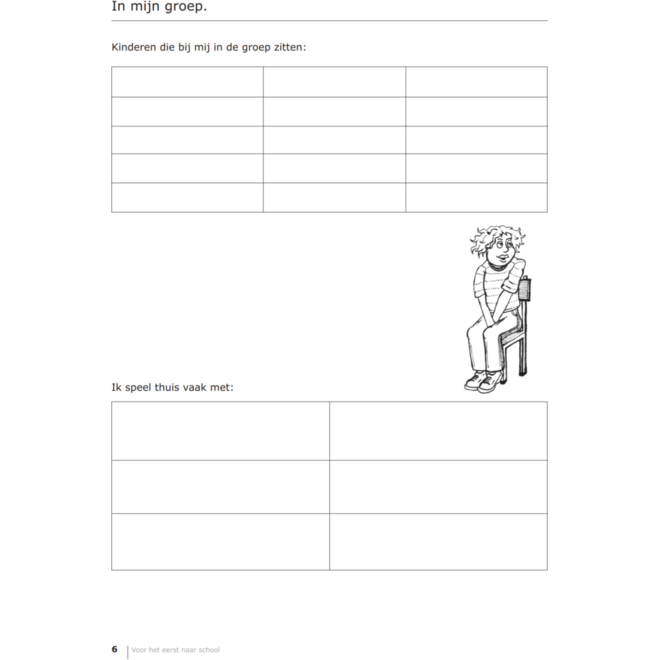 Voor het eerst naar school (5 stuks)