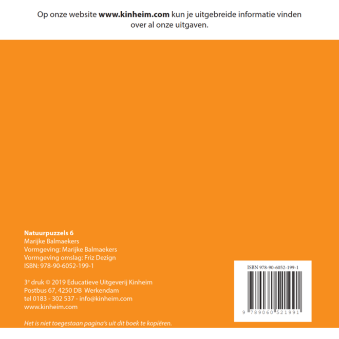 Natuurpuzzels groep 6