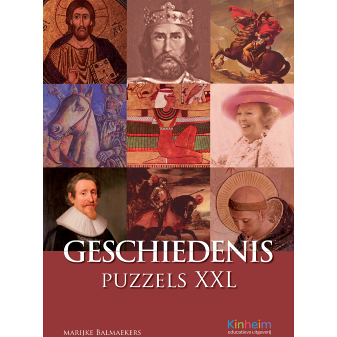 Geschiedenispuzzels XXL groep 8 (5 stuks)