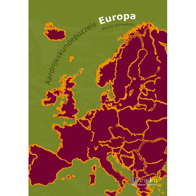 Aardrijkskundepuzzels groep 7 Europa (5 stuks)