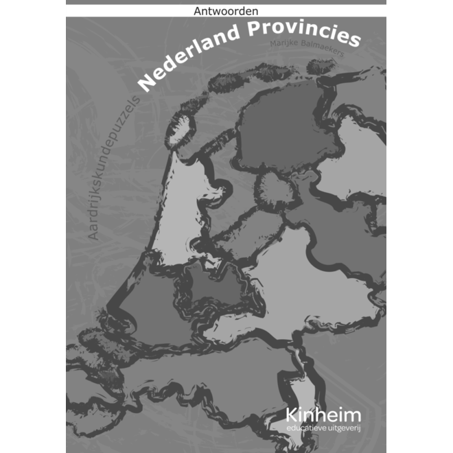 Aardrijkskundepuzzels groep 6 Nederland provincies antwoorden