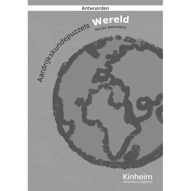 Aardrijkskundepuzzels groep 8 Wereld antwoorden