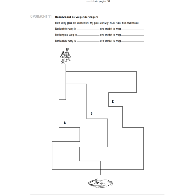 Blokboek Metriek groep 4 (5 stuks)