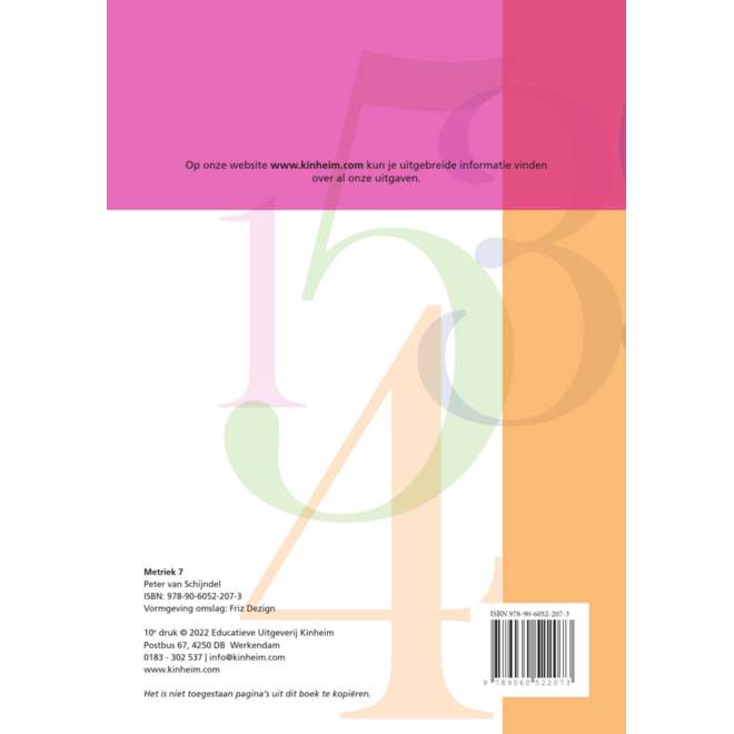 Blokboek Metriek groep 7