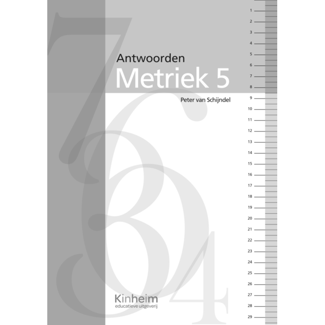Blokboek Metriek groep 5 antwoorden