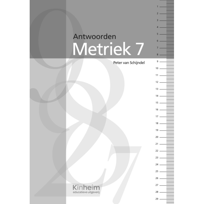 Blokboek Metriek groep 7 antwoorden