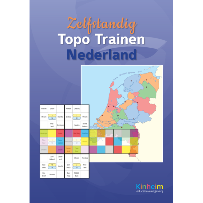 Zelfstandig topo trainen Nederland (5 stuks)