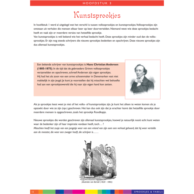 Sprookjes en fabels werkgids (5 stuks)