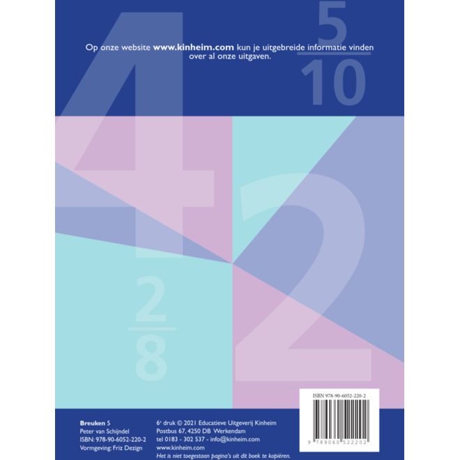 Breuken groep 5 (5 stuks)