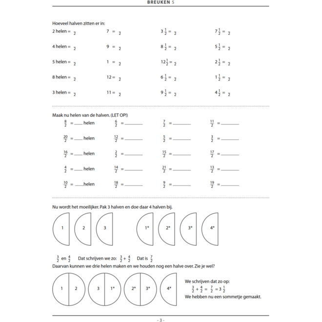 Breuken groep 5 (5 stuks)