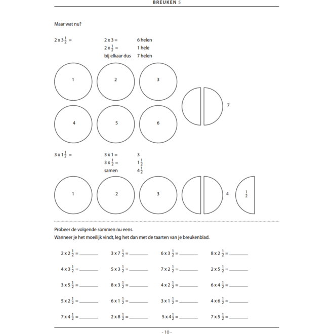 Breuken groep 5 (5 stuks)